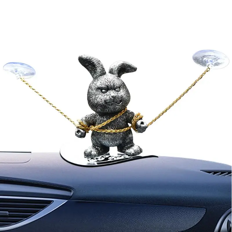 Dashboard Decor Resin Dashboard Figure Animal Statue Auto Dashboard Ornament Funny Dash Board Accessories For Car Dashboard Home