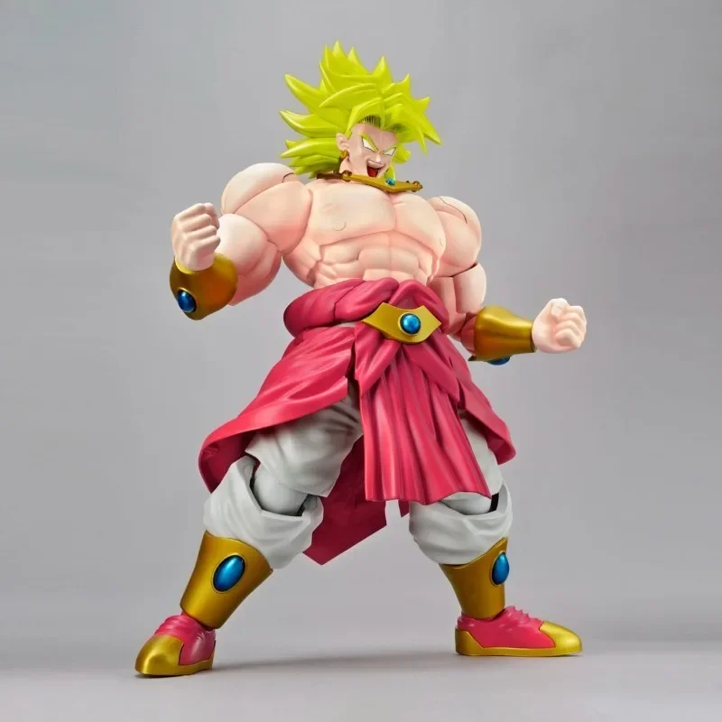 

Bandai Glasses Factory Dragon Ball Saiyan Blood Super Broly Doll Assembly Model Gift Collection