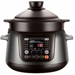 TG40YC5 electric stew pot intelligent automatic soup cooker electric casserole purple sand ceramic health porridge home