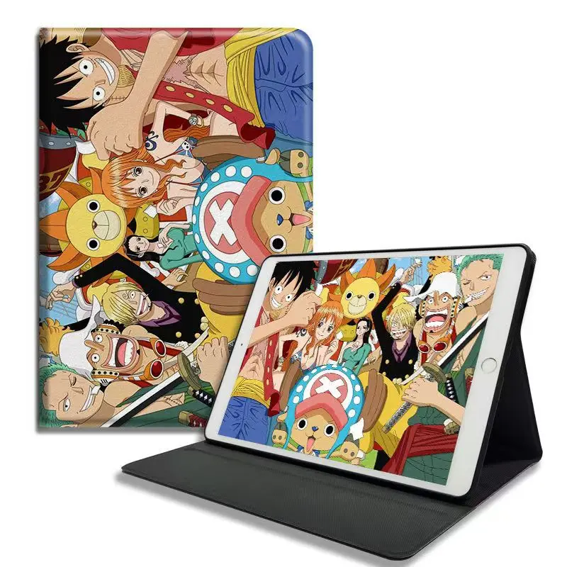 

ONE PIECE Anime Luffy Chooper Case For iPadPro 9.7inch 10.5in 11 Air 4 5 10th Generation Ipadmini 1 2 3 Acrylic Shockproof Cover
