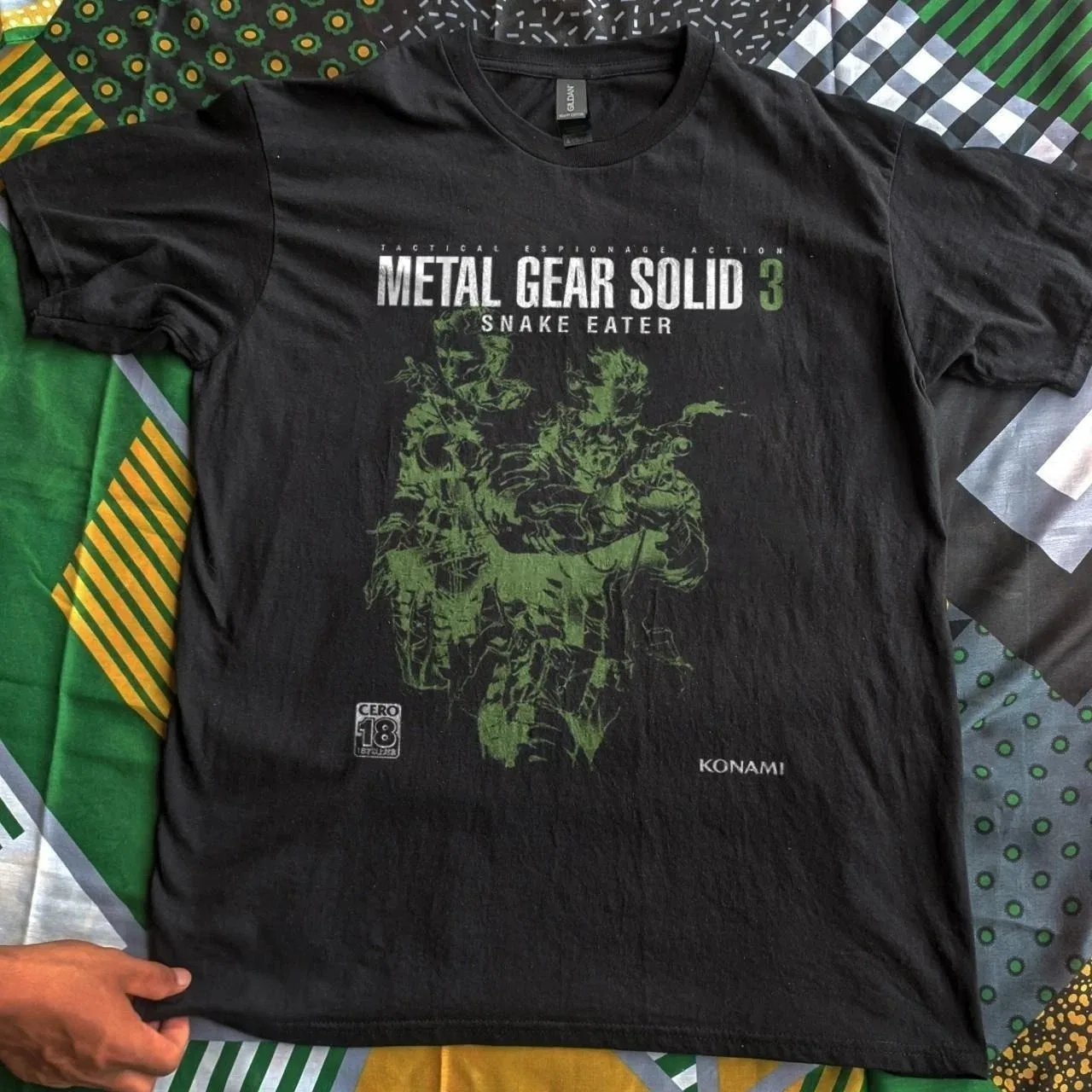 Y2k Top Metal Gear Solid Snake Awesome Cotton Shirts Crew Neck Heartfelt Gift Metal Gear Solid Game Creative T-shirt Unisex Tee