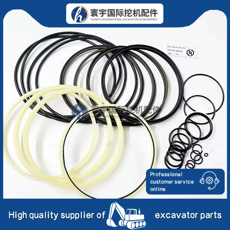 

Hydraulic Breaker Hammer Seal Kit Compatible with SB140 SB130 SB10 SB151 Excavator Part