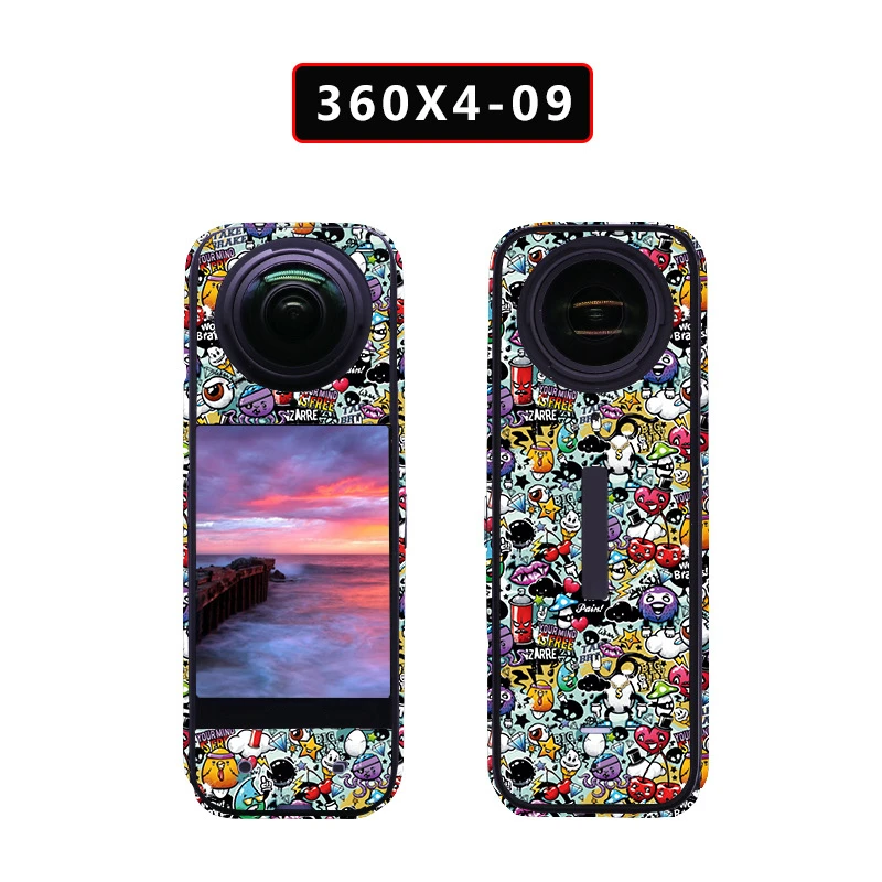 

for Insta360 X4 Stickers 8K Panoramic Sports Camera PVC Colorful Stickers