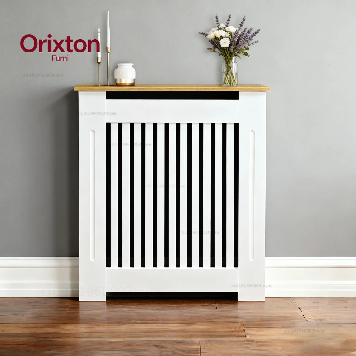 S/M/L High Radiator Cover Wood Cabinet Large Heater Covers MDF Wood Grill Shelf Bedroom Hallway Home Furniture