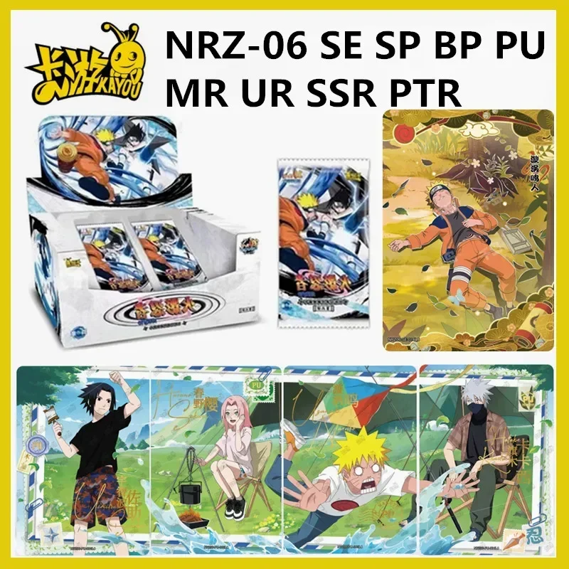 

Latest Naruto KA YOU Passion Resurrected Uchiha Sasuke NR-RD-006 SE SP BP PU MR UR PR Rare Card Children's Toy Birthday Gift