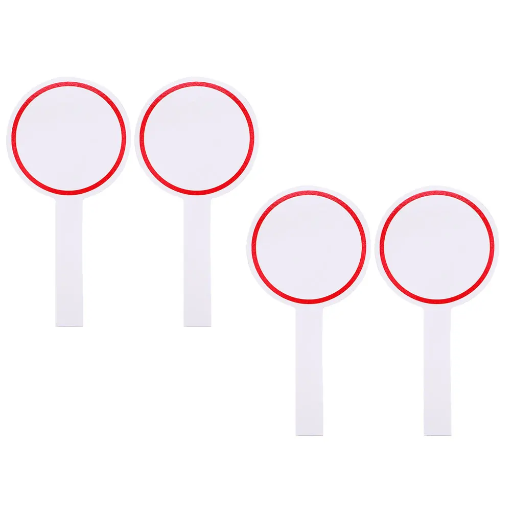 4-delige flexibele draagbare whiteboards, eenvoudig te gebruiken voor verschillende scenario's, inclusief scoring en stemmen en betrouwbaar