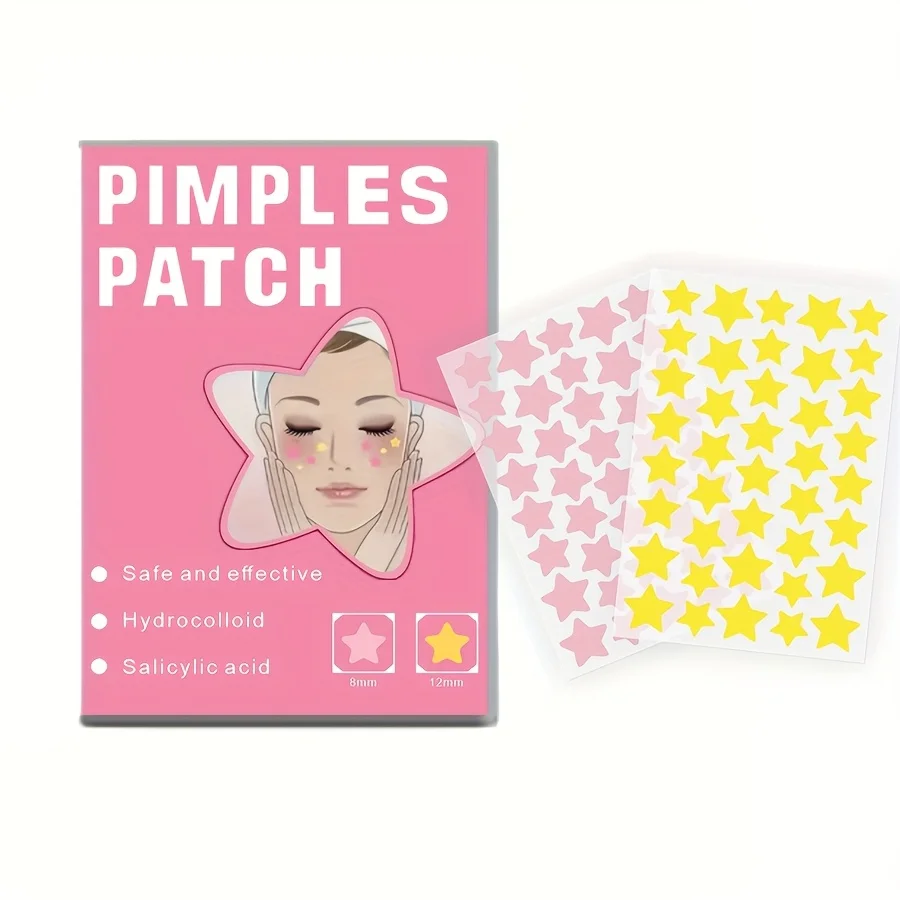 80 PCS Cubierta invisible para imperfecciones, adecuada para todo tipo de piel. Parches suavizantes para limpiar el acné de la piel, adecuados tanto para hombres como