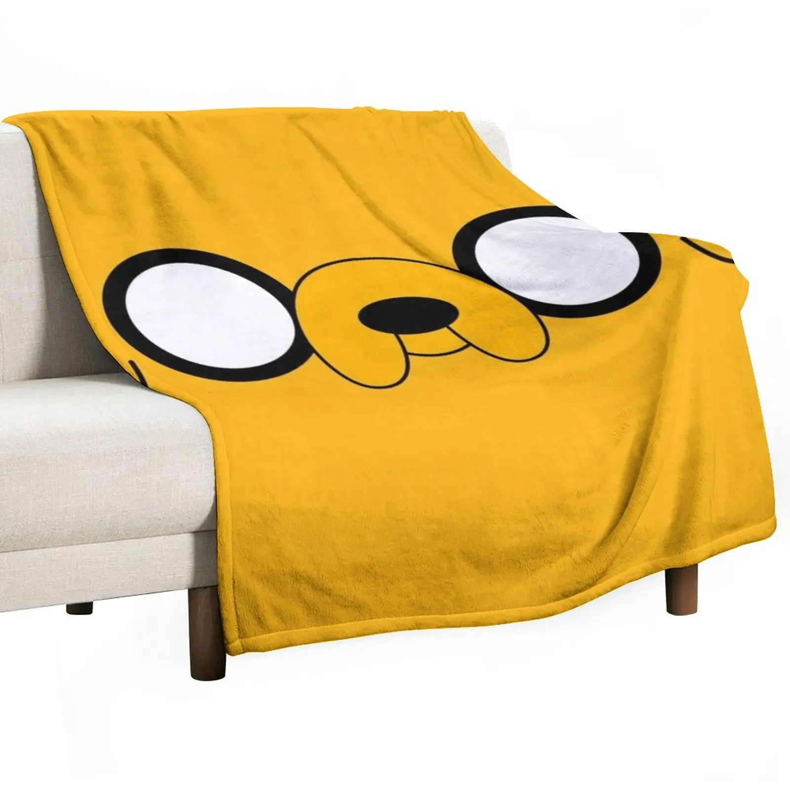 Adventure Time? Jake's eyes Throw Blanket Soft Plaid Blankets For Baby Shaggy Sleeping Bag Blankets