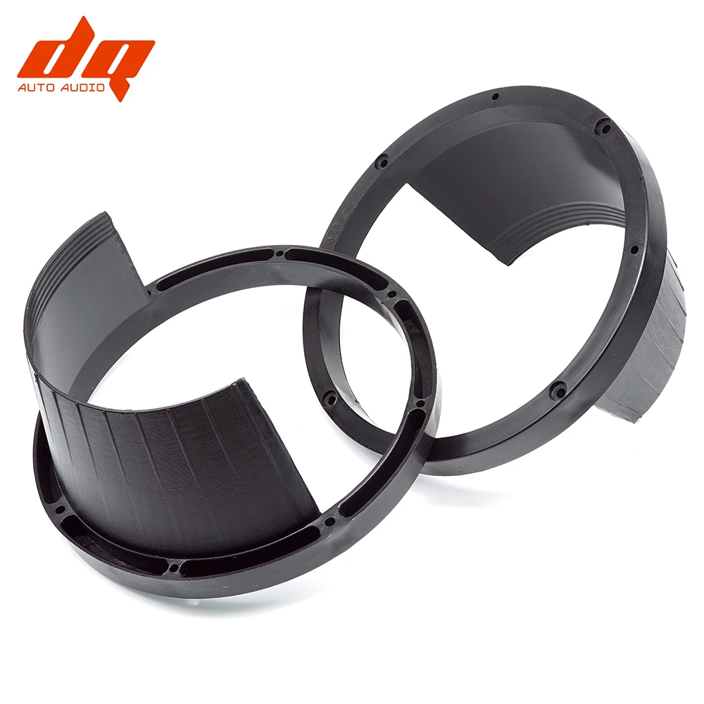 2pcs Universal Car Audio 6.5inch Speaker Mount Adapter Hron Pad Spacer Rings Bracket Waterproof Gasket Cover Protect audio