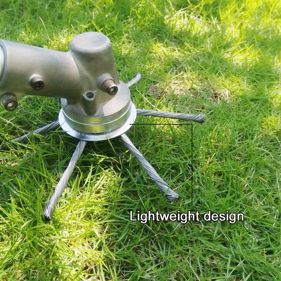 For New lithium electric lawn mower grass head, new grass head, grass removal head, steel wire weed disc, universal accessories