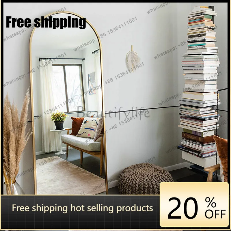 Factory Direct French Hanging Mirror Art Full Mirror Against The Wall Ins Full Mirror Clothing Store