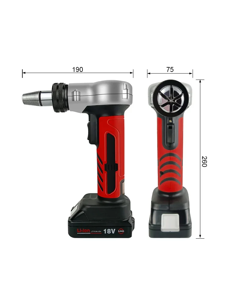 Lithium Battery Electric Pipe Expander Lightweight Mini PE-Xa Hot Water Floor Heating Pipe Tool