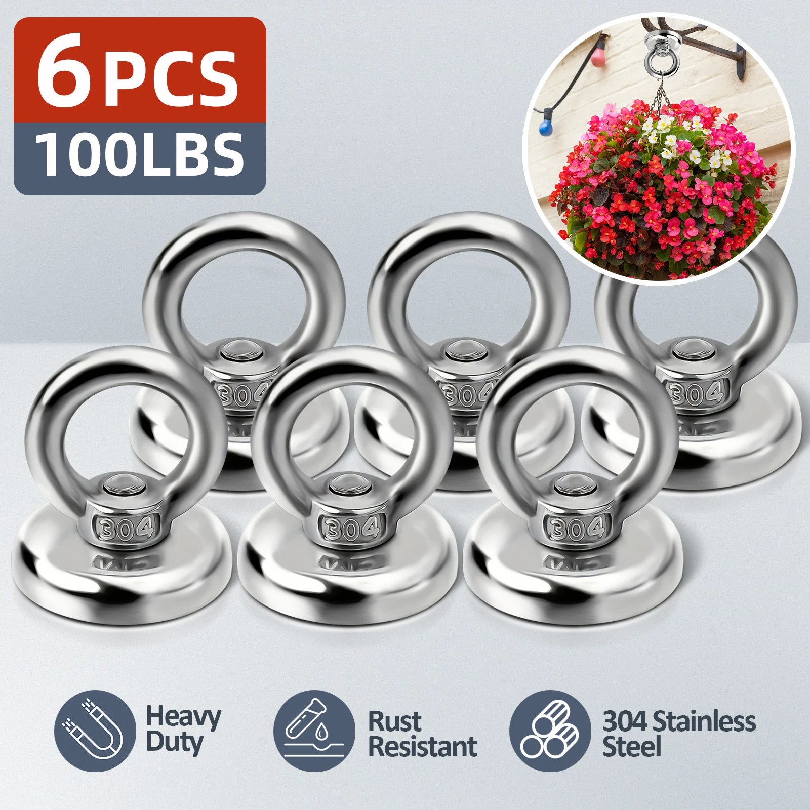 Ima-de-pesca-ganchos-magneticos-resistentes-de-forca-de-tracao-de-100-lbs-com-parafuso-escareado-para-recuperacao-no-rio-pesca