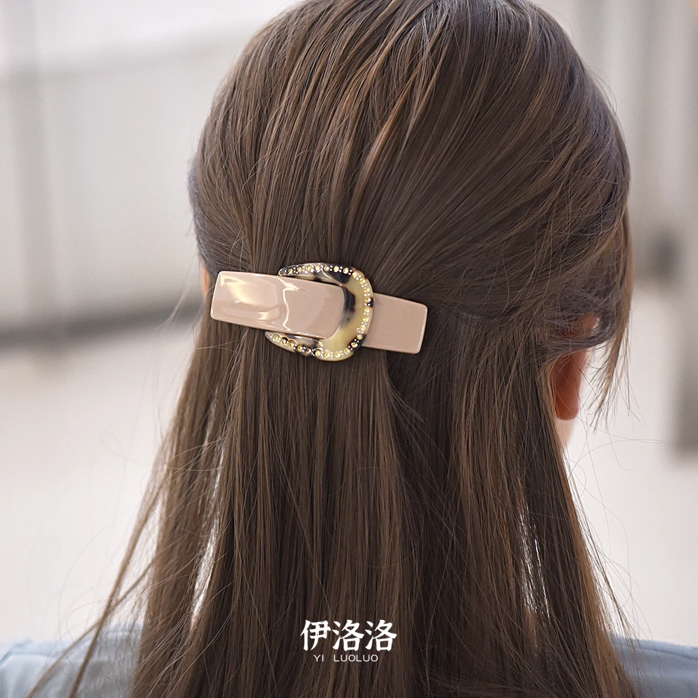 Women Headwear Girls Hairwear Rhinestone Hair Clip Cute Hair Barrette Vintage Fahion Hair Accessories For Women