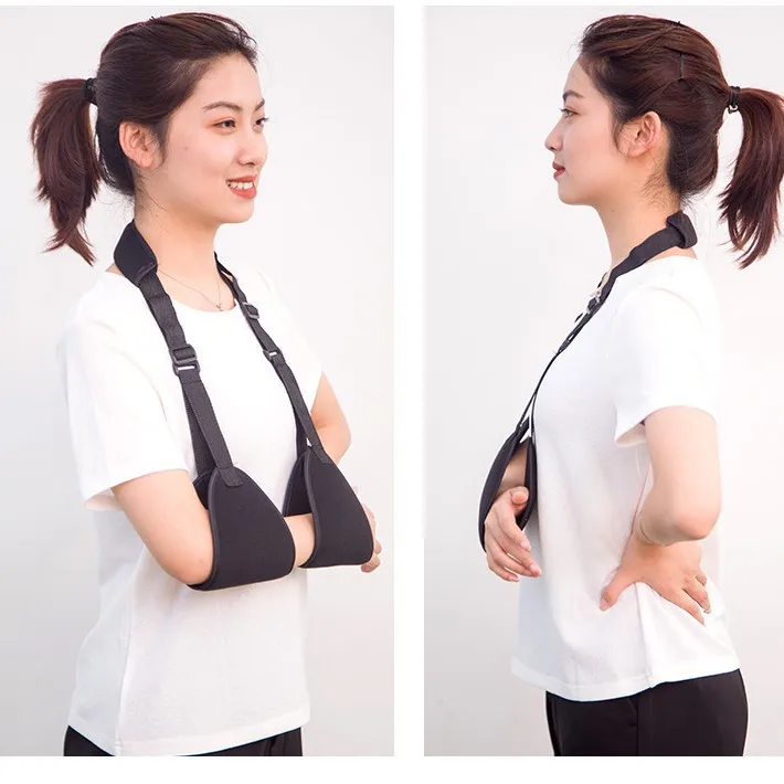 Protective fixed support, shoulder, neck, arm, wrist rest sling