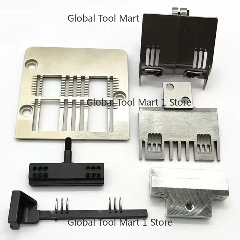 Ka0sai Pants Waist Sewing Machine Nedle Position 1106 Nedle Plate Teeth with Hole Presser Foot with Nose Ne-edle Protector W300G