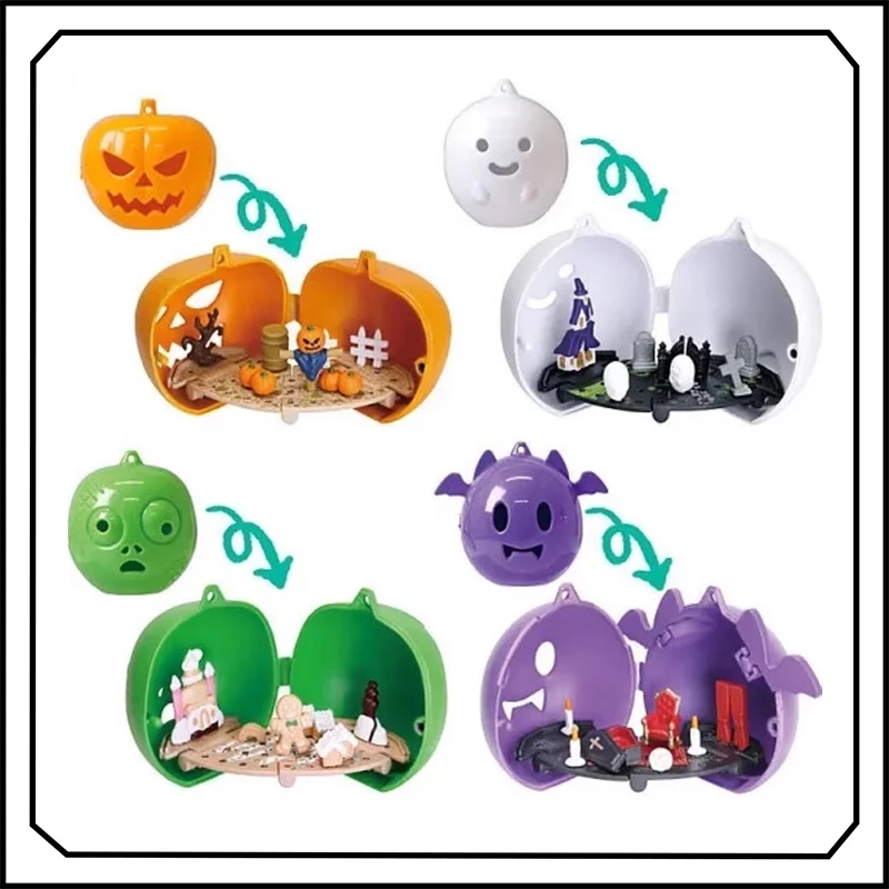 

Halloween Hut Gashapon Creativity Exquisite Can Be Opened Ornament Halloween Gift