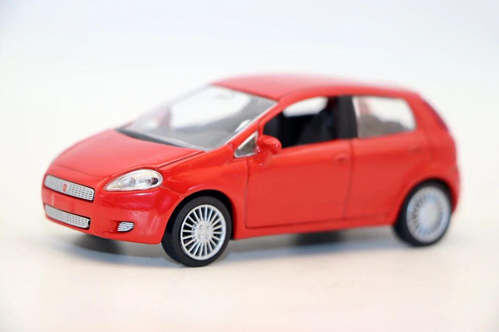 

NEW 1 43 Scale Fiat Grande Punto Cars 4 doors Diecast Alloy Simulation Toy Models for collection gift