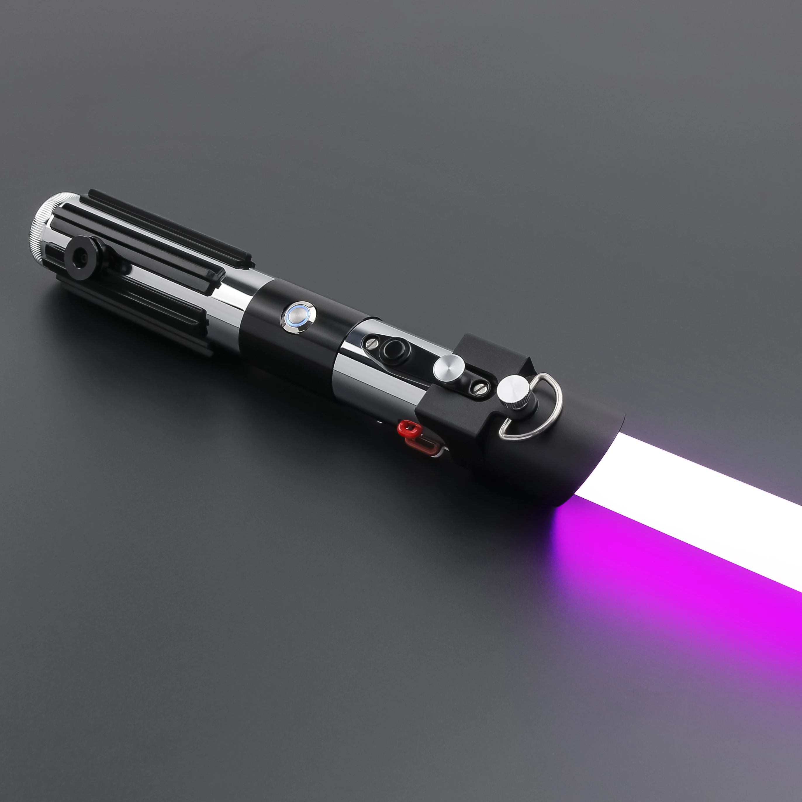 TXQSABER SDRGB Neo Pixel Lightsaber Smooth Swing Metal Hilt RGB Color Change Multiple Sound Font Dueling Cosplay Toy for Adult view 2