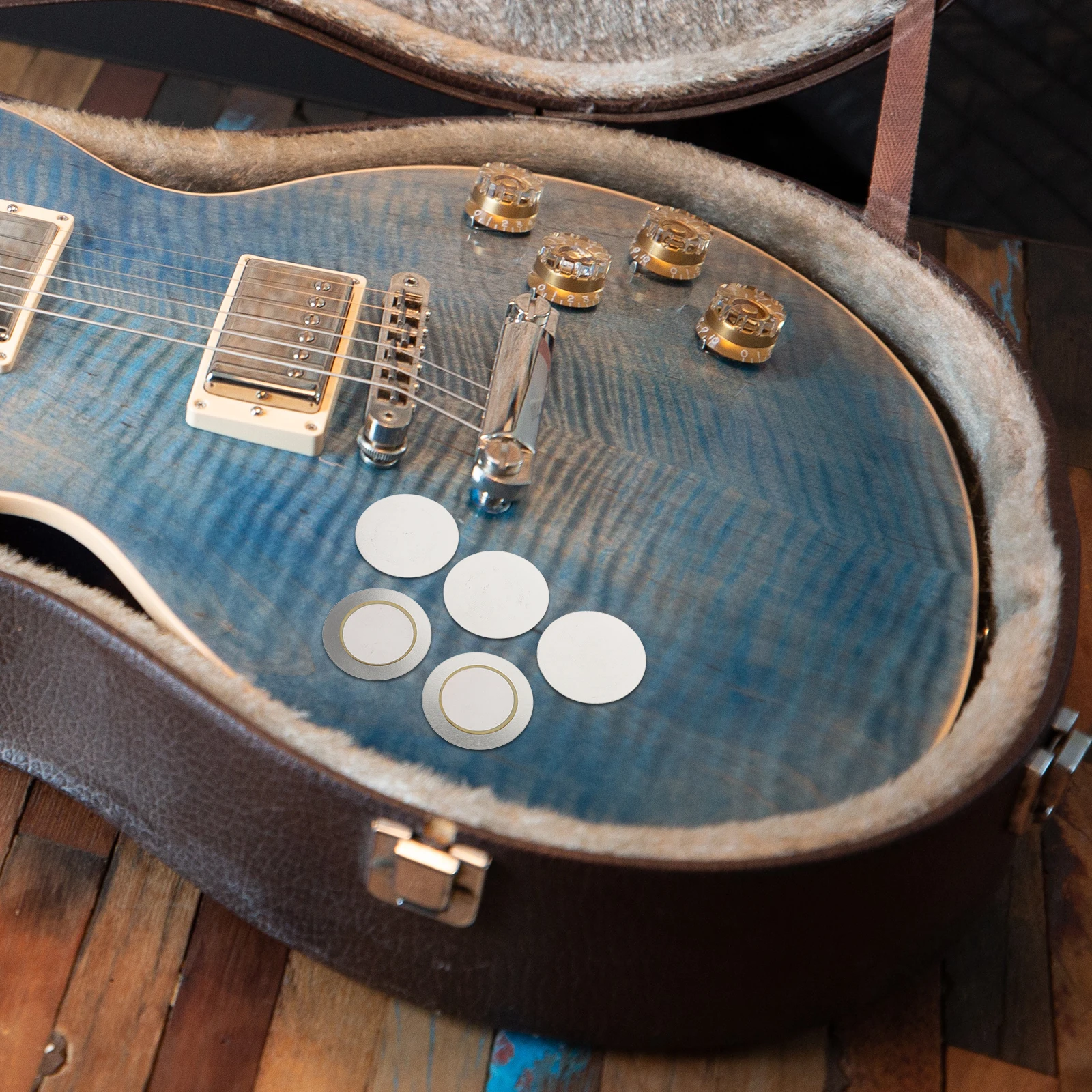 

30pcs Guitar Piezoelectric Buzzers Ceramic Pickup Transducer Discs For Electric Guitars Acoustic Electronic Drums Touch