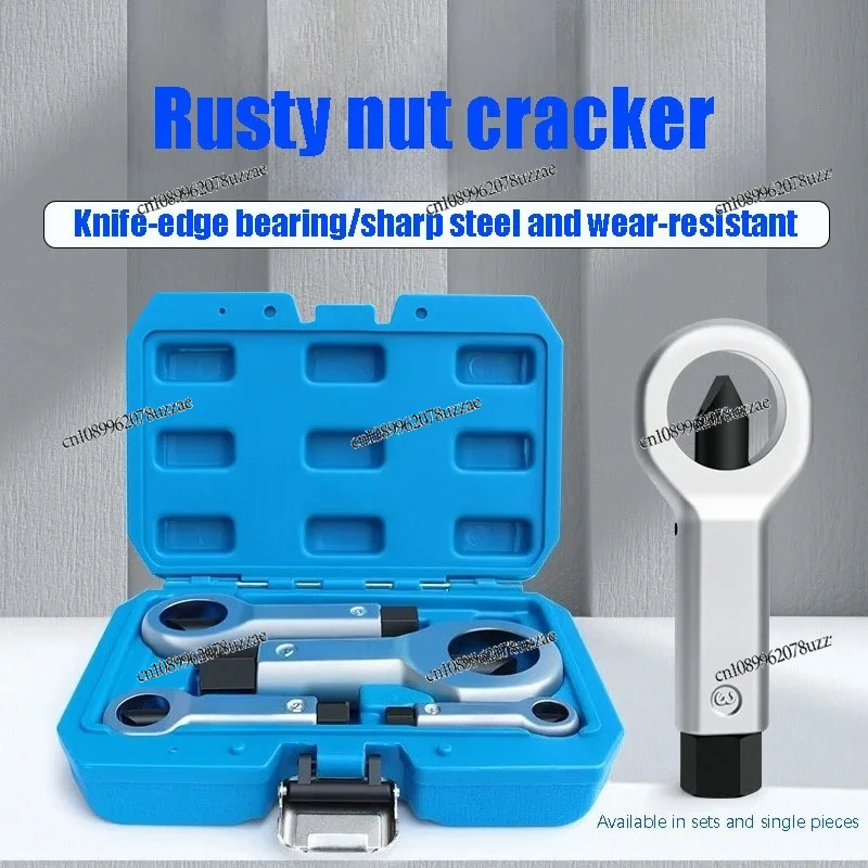 Broken Damaged Corroded Stuck Nut Remover Splitter Nut Removal Splitting Tool Set