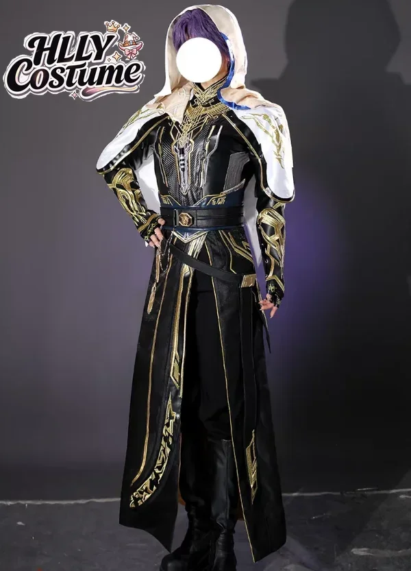 Nuevo disfraz de cosplay de la serie Saints Game Love and Deepspace, edición del segundo aniversario de Rafayel, con el personaje Xavier Zayne, ideal para Halloween. Traje de alta calidad para hombre, que incluye abrigo y pantalón.