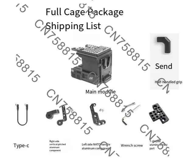 Fangtuo set, For So-ny fx3 a x30 rabbit cage expansion V interface battery power supply solution