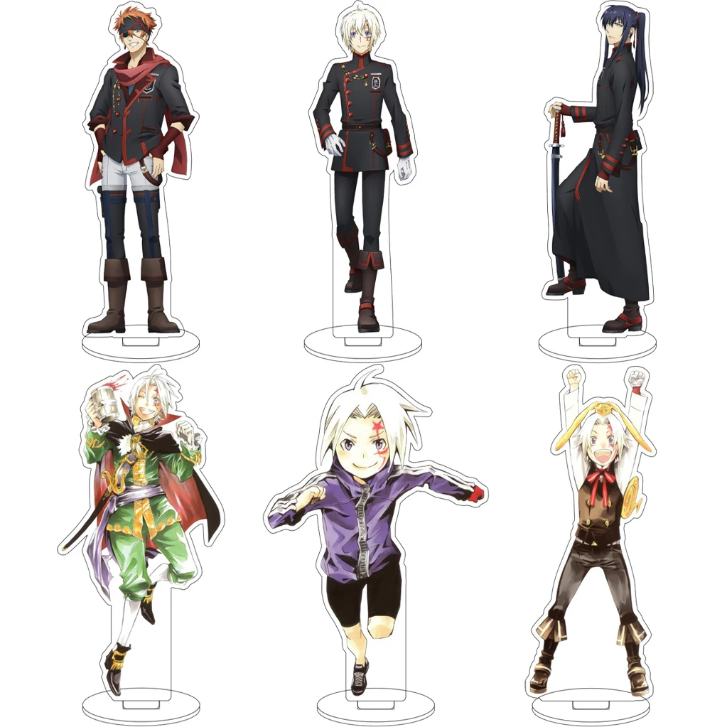 

16CM Anime D.Gray-man‌‌ Allen Walker Lenalee Lee Kanda Yu Lavi Miranda Lotto Cos Acrylic Figure Stand Ornaments Chrismas Gifts