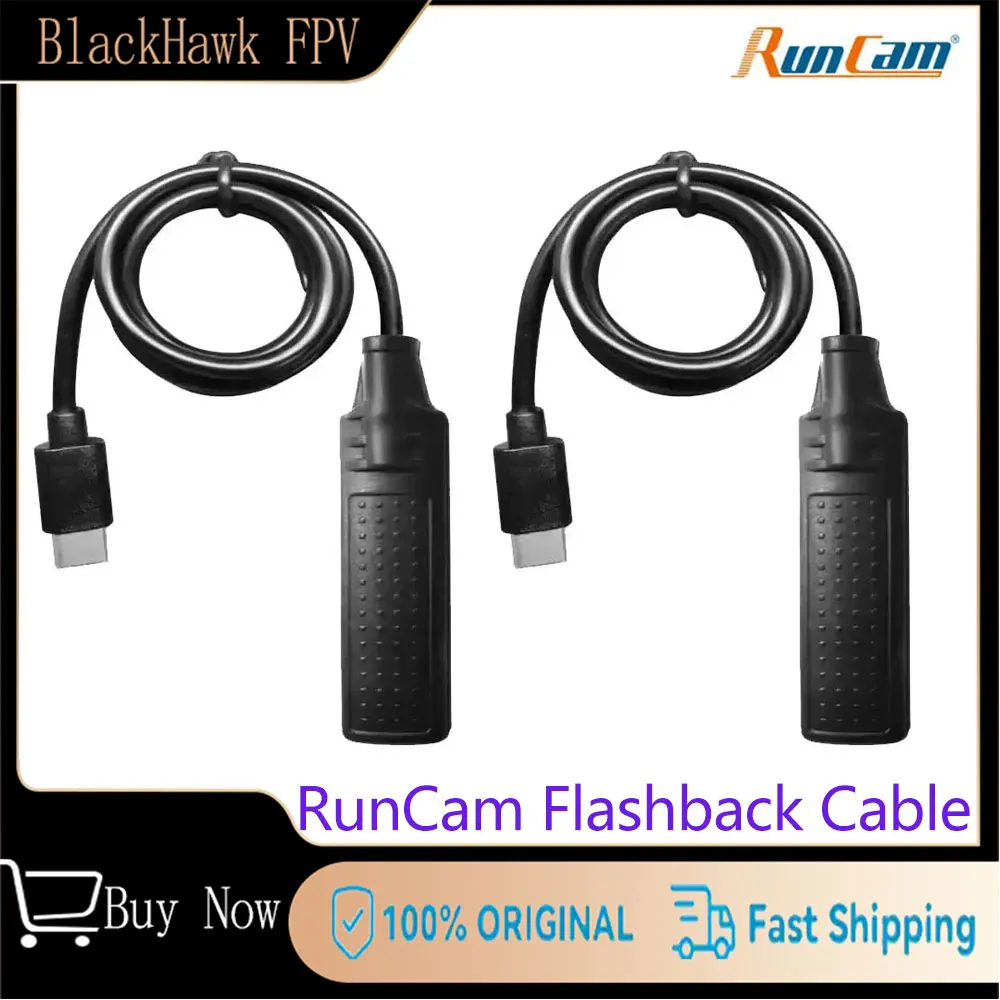 Câble USB RunCam Flashback - Transfert et chargement de données, durable pour caméra d'action Scope Cam 2 4K