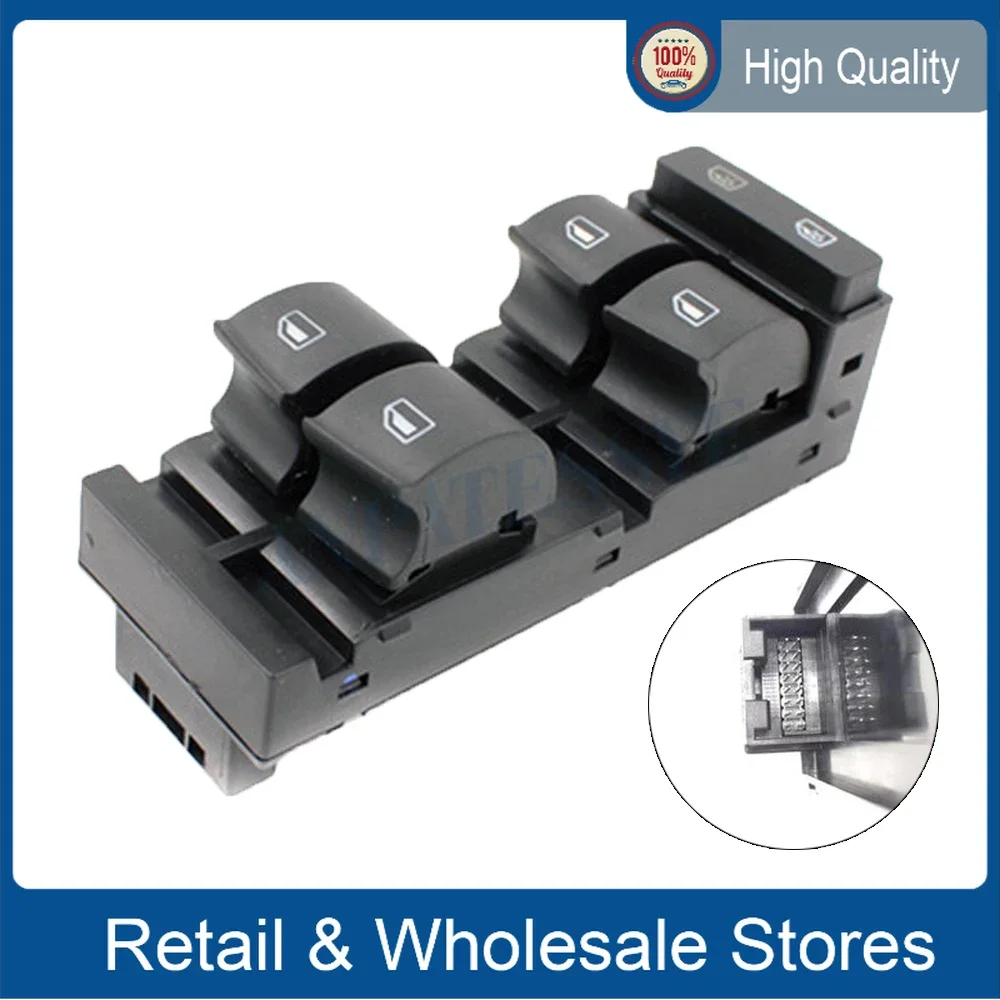 

4B0 959 851B 4B0959851B 4B0959851 4B0 959 851 Electric Window Switch for Audi A6 S6 1998-2004 C5 4B0 959 851 B