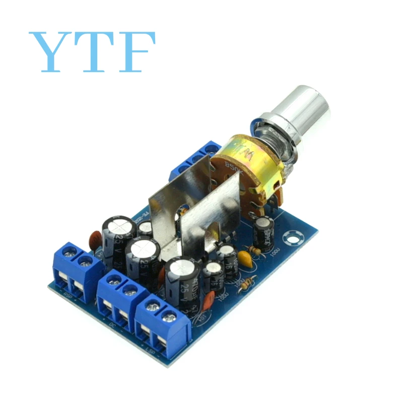 TEA2025B Power Amplifier Audio Board 2.0 Channrl Digital Mini Amplifier Stereo AMP 3Wx2 DC 5-12V AC 5-9V