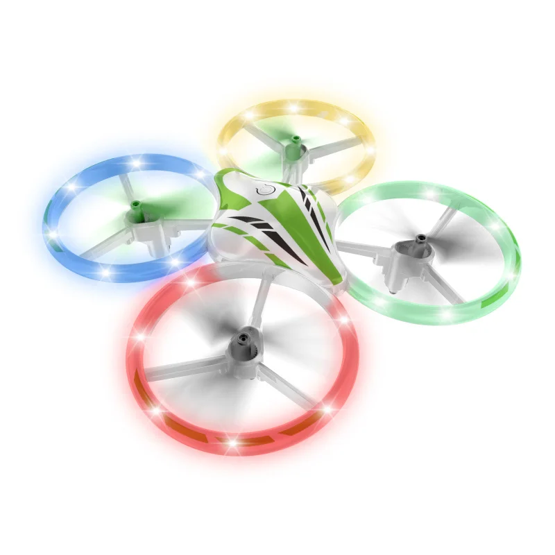 T20 グリーン グロー スタント ドローン 3D フリップ ヘッドレス モード 高度保持 LED ライト ワンキー リターン