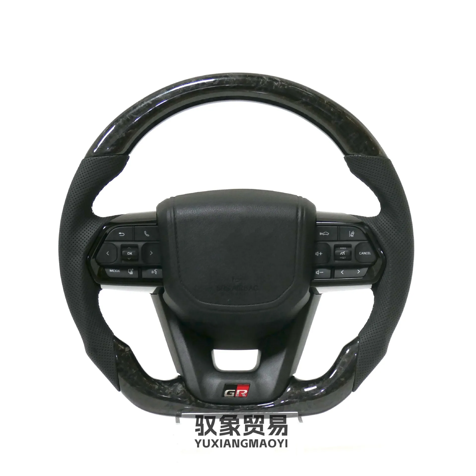 

Подходит для Toyota Rand Cool Luze LC300, модифицированный руль из углеродного волокна, руль в сборе, старый и новый