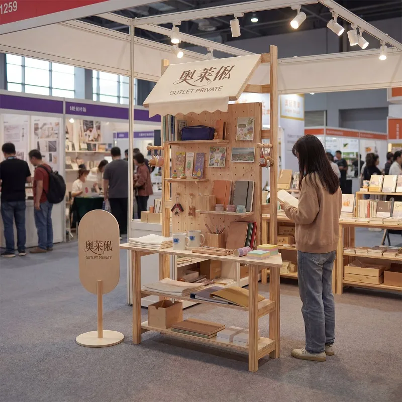 Merchandise Display Table Hole Board Exhibition Multifunctional Display Stand Flexible Combination Display Exhibition Bookstore
