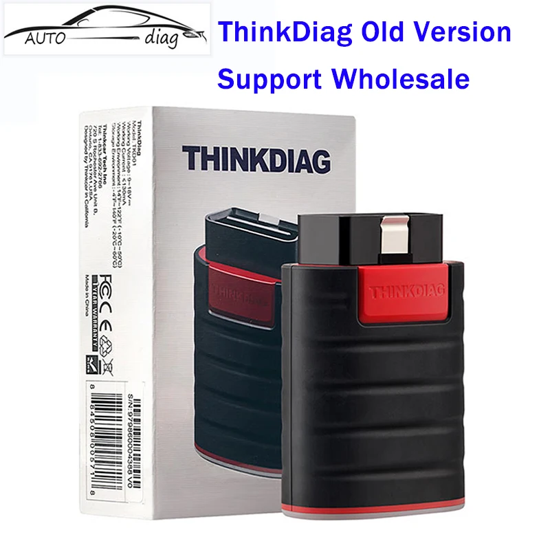 ThinkDiag Old Version SN979860XX OBD2 Code Reader Scan Tools ECU Coding Active Test Car Dignostic Tools PK THINKCAR PRO Thinkcar