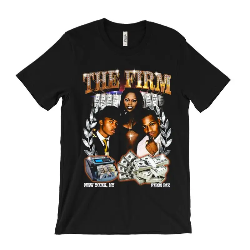 The Firm T Shirt Nature Nas AZ Foxy Brown Illmatic Phone Tap Biz