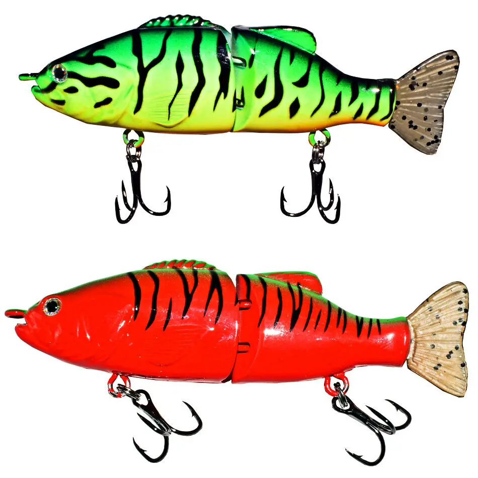 Fishing Lure 4inch Bait Swimbait Minow Fish Fishhook Crankbait Fishing Tool  Pesca Hunting