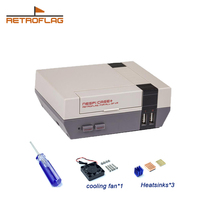 Retroflag NESPi CASE Plus with Safe Shutdown and Safe Reset NES case specifically designed for Raspberry Pi 3 B+ (B Plus) 2