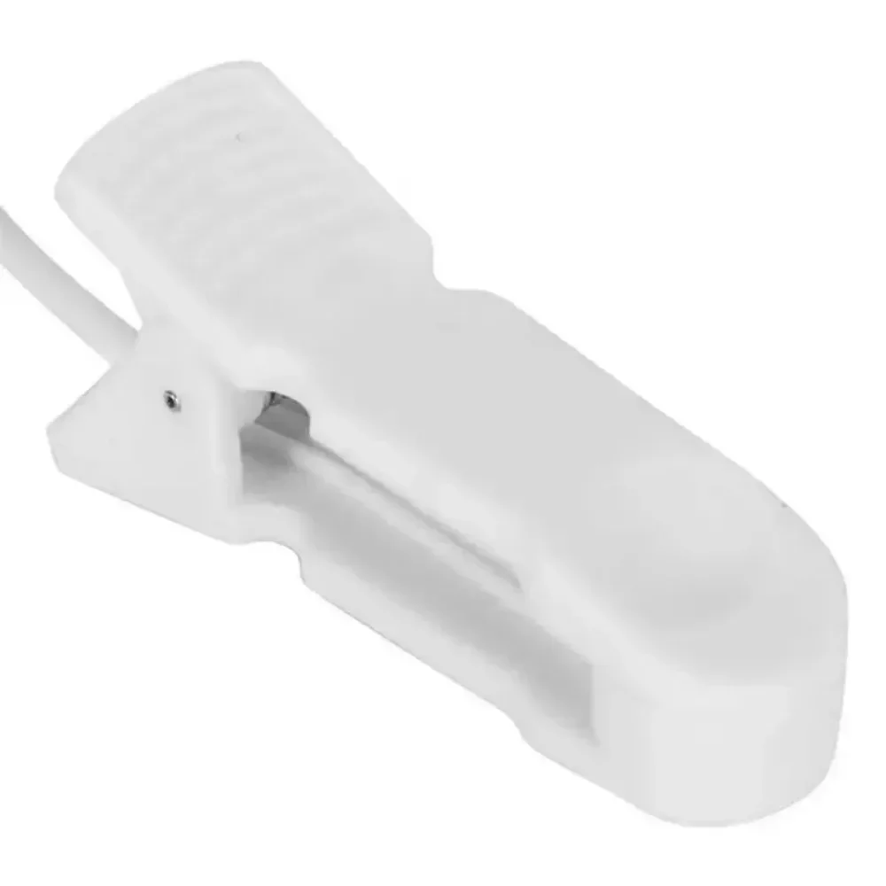Electrode Wire Earclips 2.0mm Pin TENS Therapy Massager Lead Wire Portable Connecting Cable Sleeping Aids Breast Ear Pain Relief