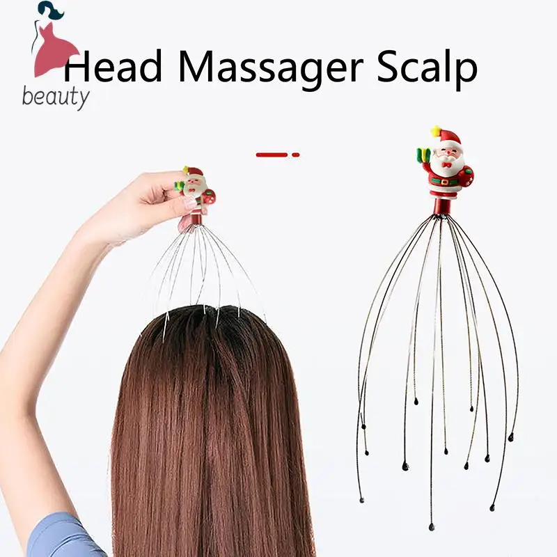 1PC Scalp Massagers With Claws Hair Stimulation Stress Relief Massage Relieves Stress Head Massage Scratcher For Deep Relaxation