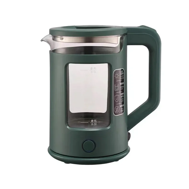 

Electric Kettle Household Glass Insulation Integrated Automatic Kettle Boiling Water Tea Health Pot 220V 1.5L