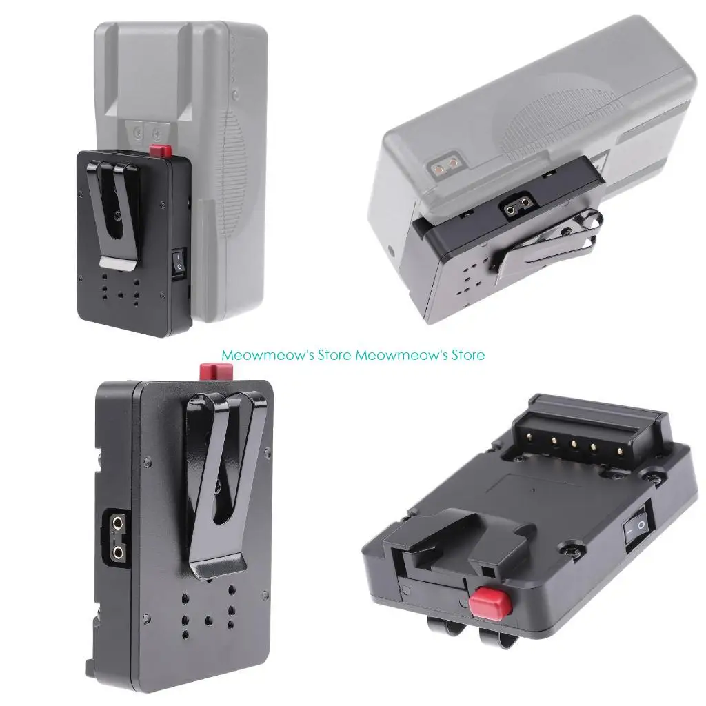 W91A V Mount V-Lock Battery Plate Adapter Power Supply System D-tap Connector Clamp