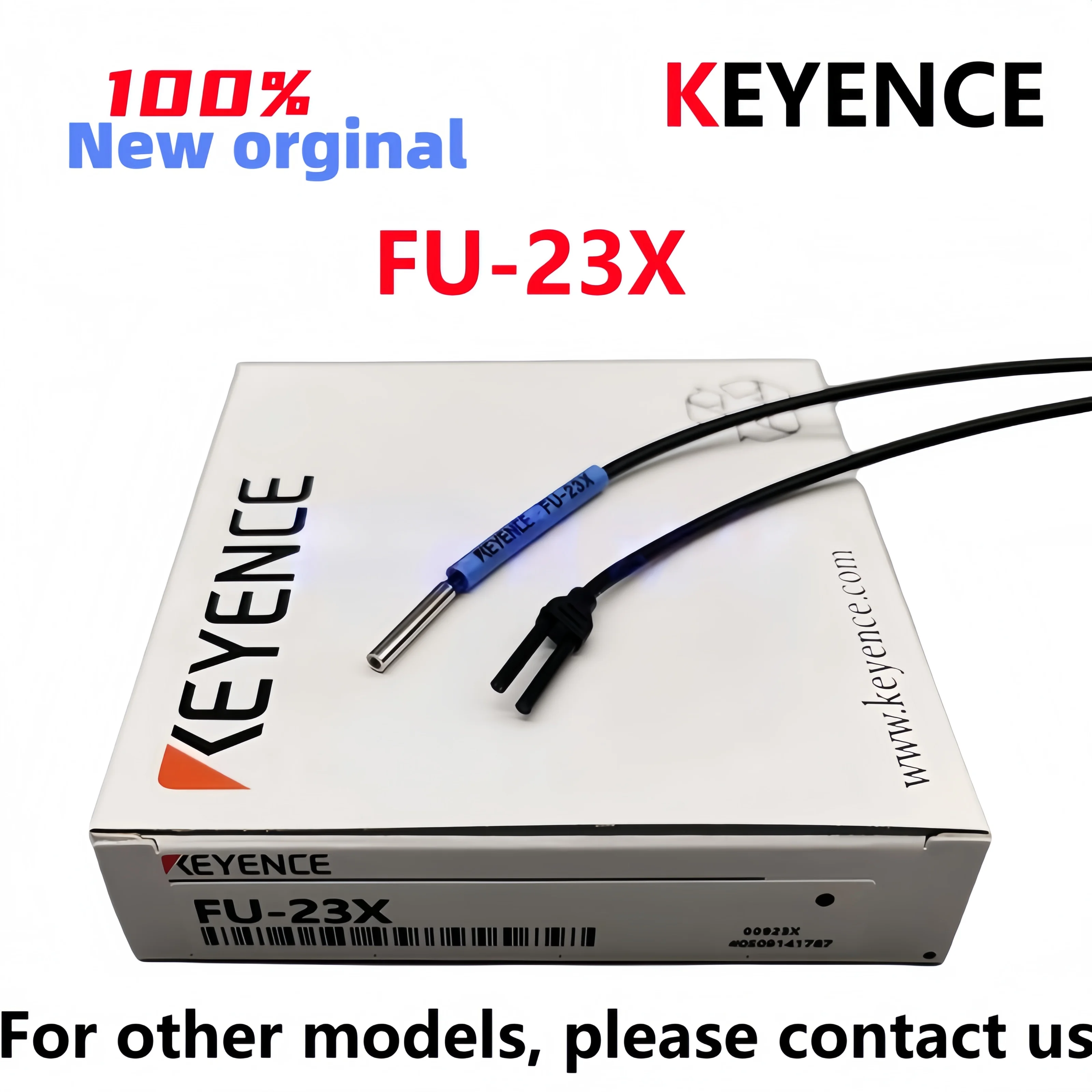 Brand new Original FU-23X KEYENCE  M3 Reflective Fiber Optic Sensor