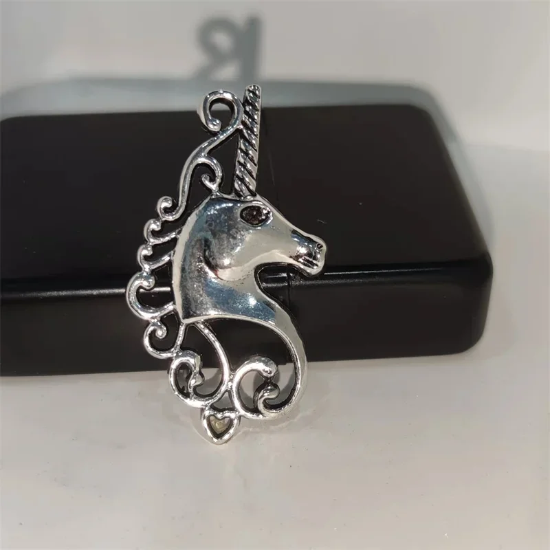 Fashion Silver 3D Carving Unicorn Metal Badge For ZP Kerosene Petrol Lighter DIY Handmade Decor Accessory Smoking Gadget