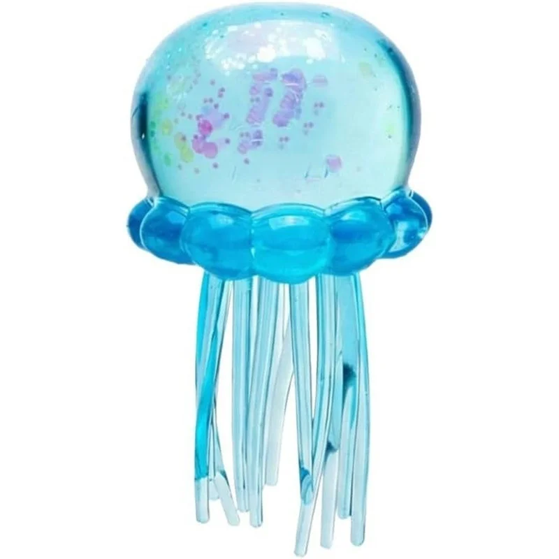Needoh Jelly Squish Octopus Toy Cute Clear Non Toxic Pullable Slow Rising Squish Soft Squishy Sensory Desk Decor for Adults Gift view 6