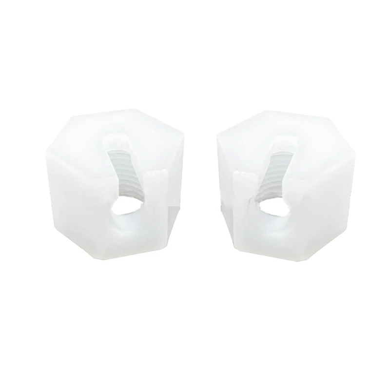 2 Pack Aluminum Replacement Replacement Fixing Nut Fastener Nut Spare Part Aluminum for Crystal 1.0 and 2.0 Dropship