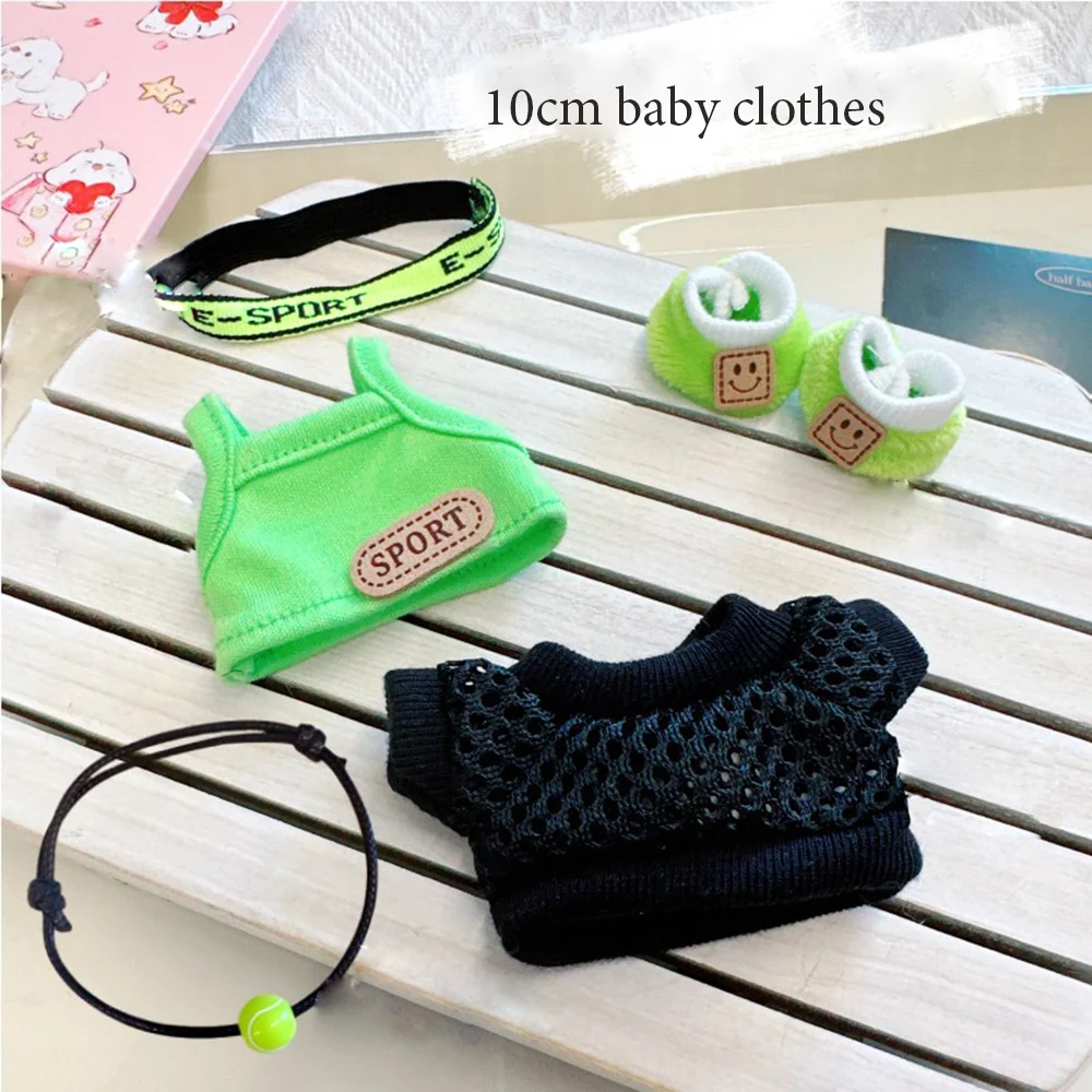 

For 17cm Labubu clothing, cute mini plush dolls, clothing accessories set, workwear, Labubu doll fans, children's gifts