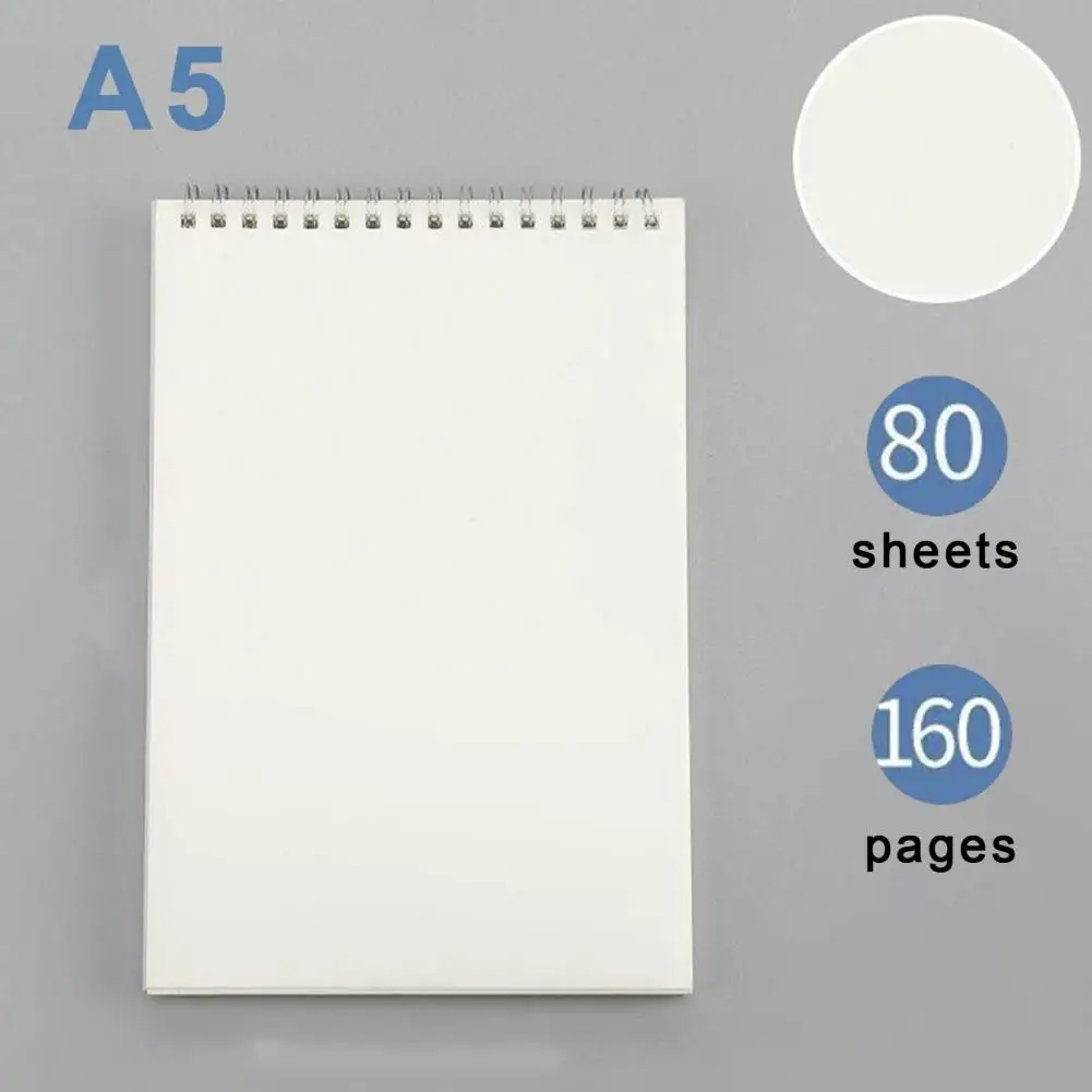 A4 Coil Notebook Writing Premium Thickened Page Loose-leaf A5 Coil Ring Notepad Schedule Book