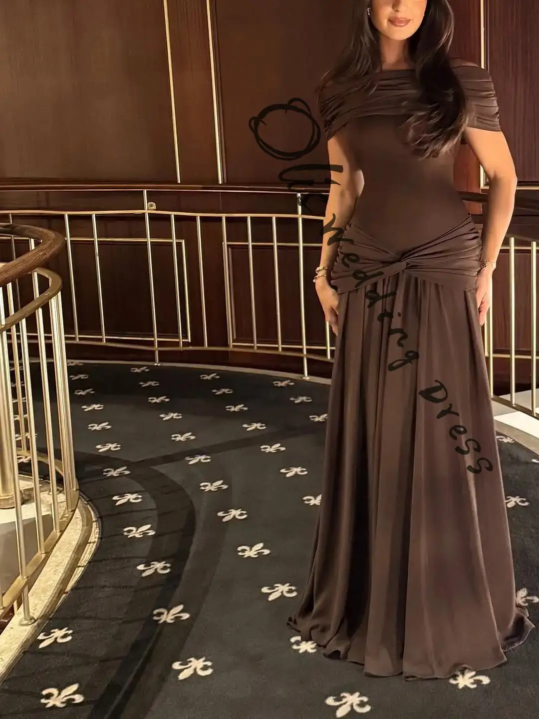 

Элегантные платья русалки с открытыми плечами для выпускного вечера без рукавов, плиссированные вечерние платья длиной до пола, вечерние платья