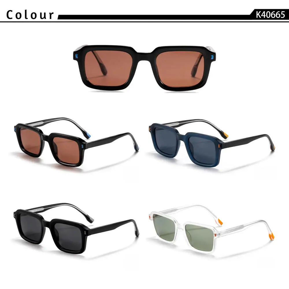 CATERSIDE แว่นตากันแดดผู้ชายกลางแจ้ง TR90 กรอบสี่เหลี่ยมออกแบบเฉพาะบุคคลซันนี่เกลอสผู้หญิงท่องเที่ยวกีฬาแว่นตาครีมกันแดด UV400